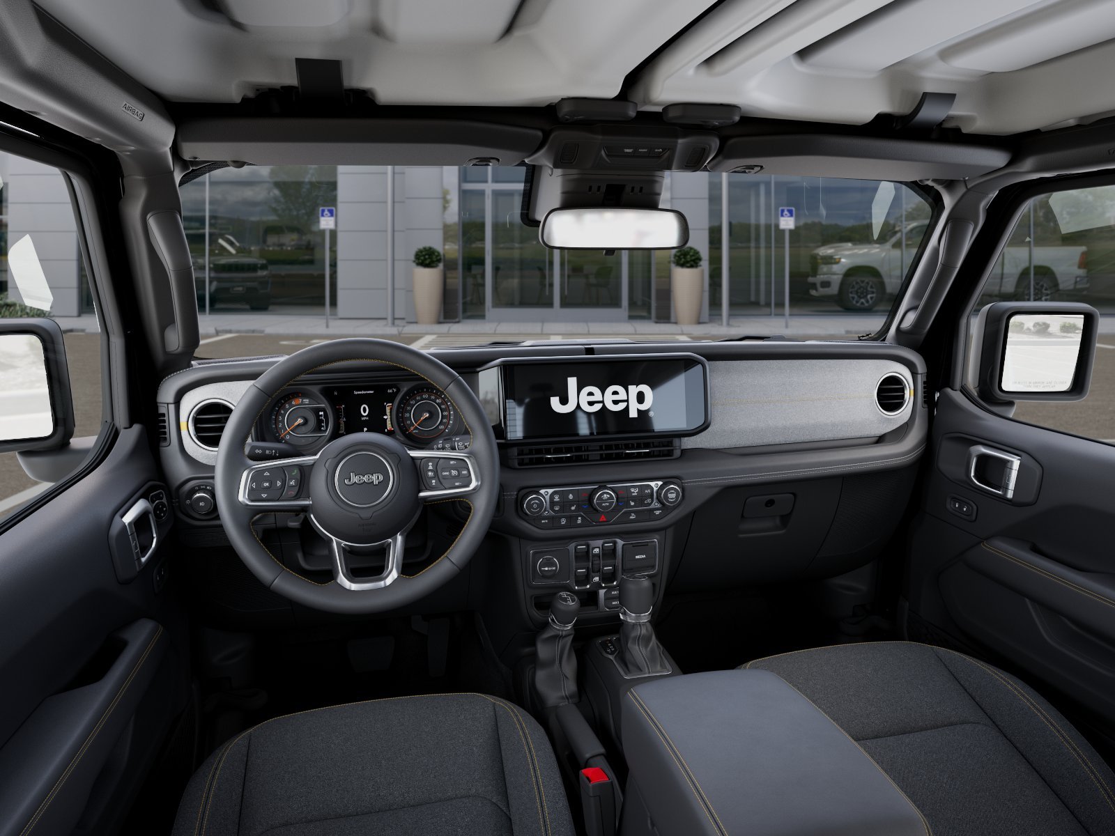 New 2026 Black Clear-Coat Exterior Paint Jeep Sahara image 23