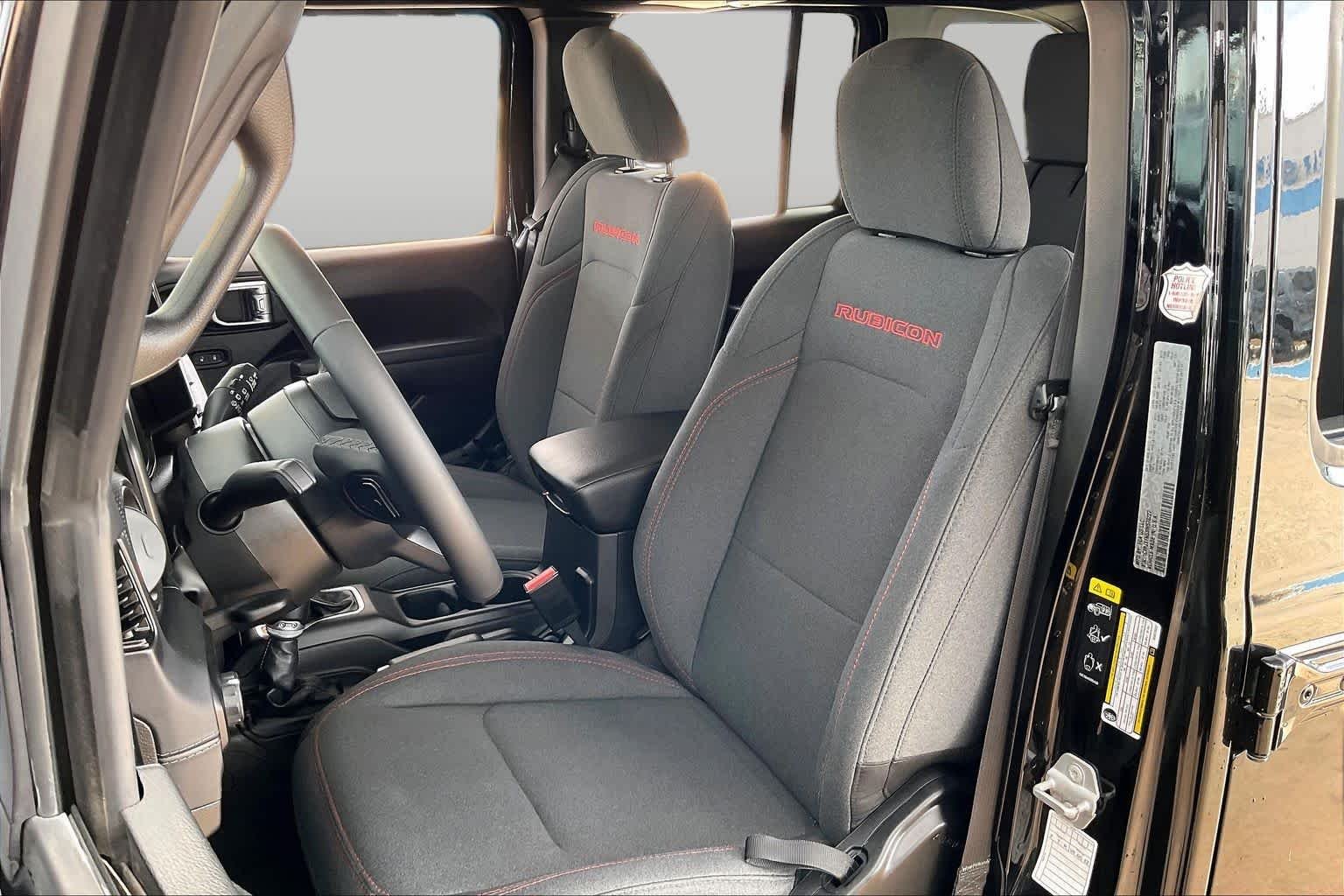 Used 2025 Black Clearcoat Jeep Rubicon image 8