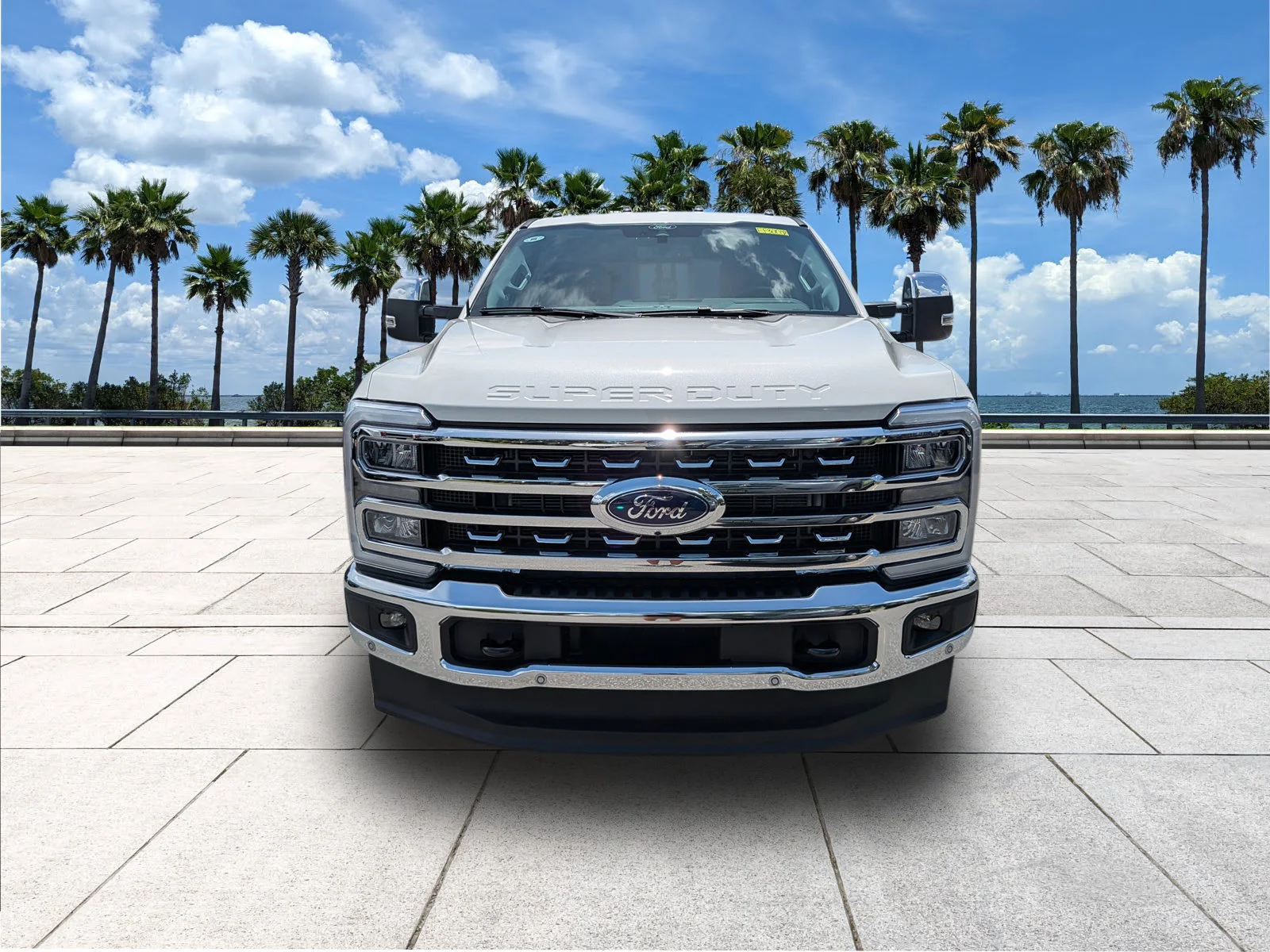 New 2026 Star White Metallic Tri-Coat Ford F-250® Lariat® image 2