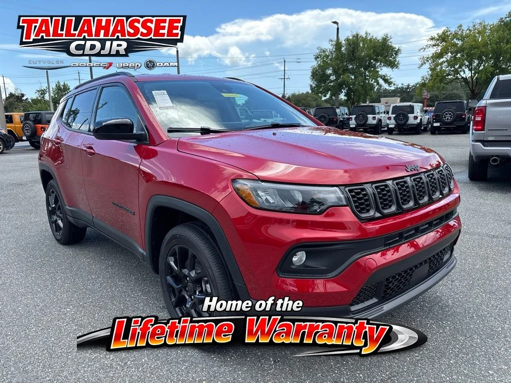 New 2026 Red Hot Pearlcoat Jeep Latitude image 1