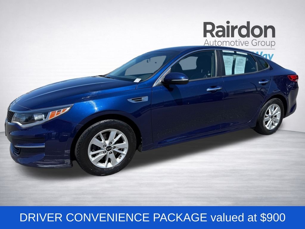 Certified Used 2017 Blue Kia LX image 3