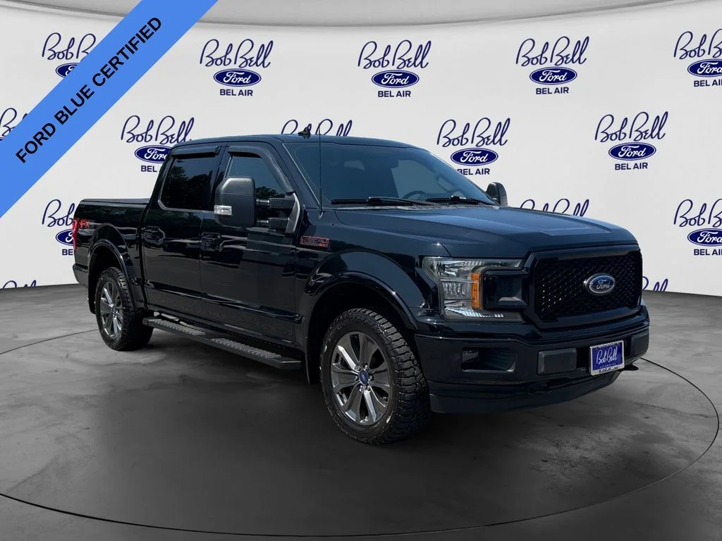 Certified Used 2018 Onyx Black Ford XLT image 1