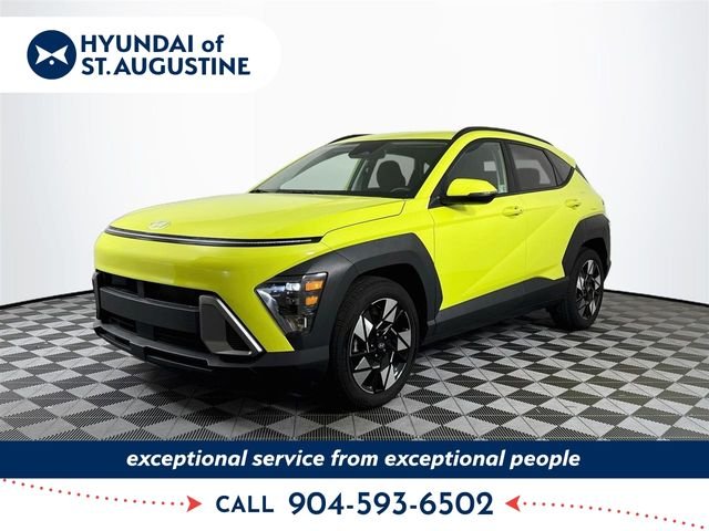 Certified Used 2024 Yellow Hyundai SEL image 1