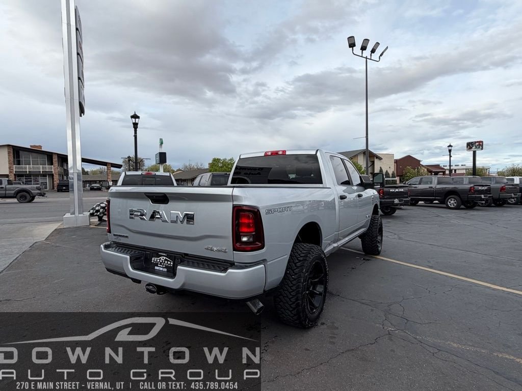 New 2026 Silver-Zynith Exterior Paint RAM Big Horn image 3