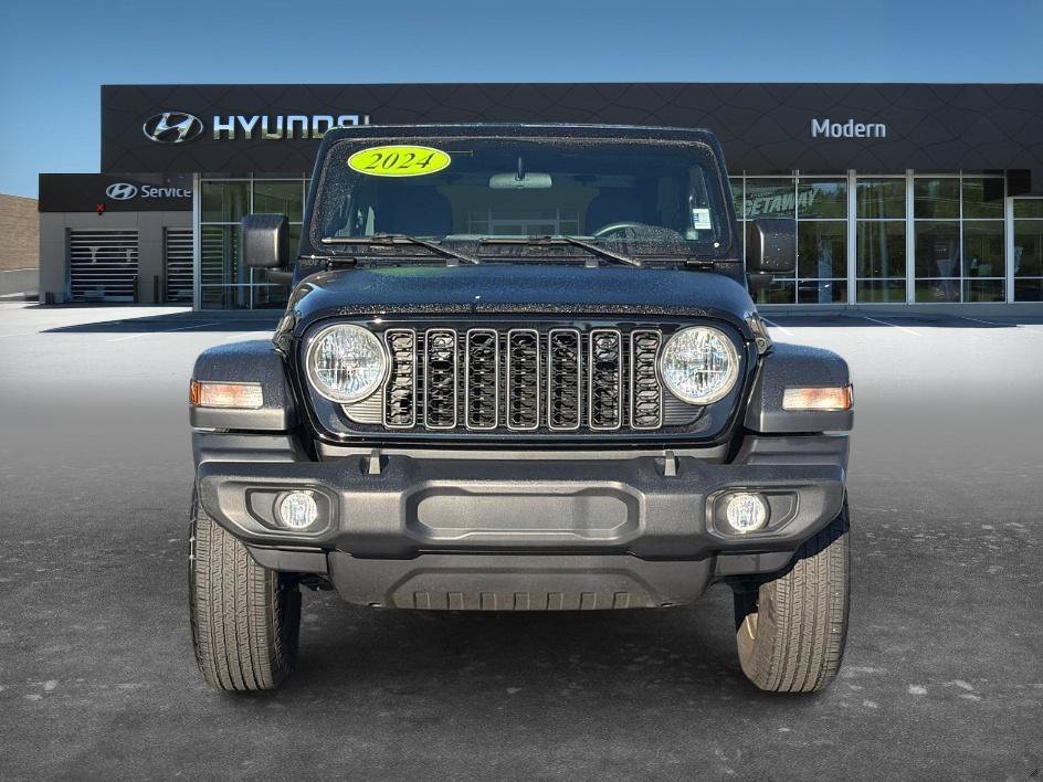 Used 2024 Black Clearcoat Jeep Sport image 2