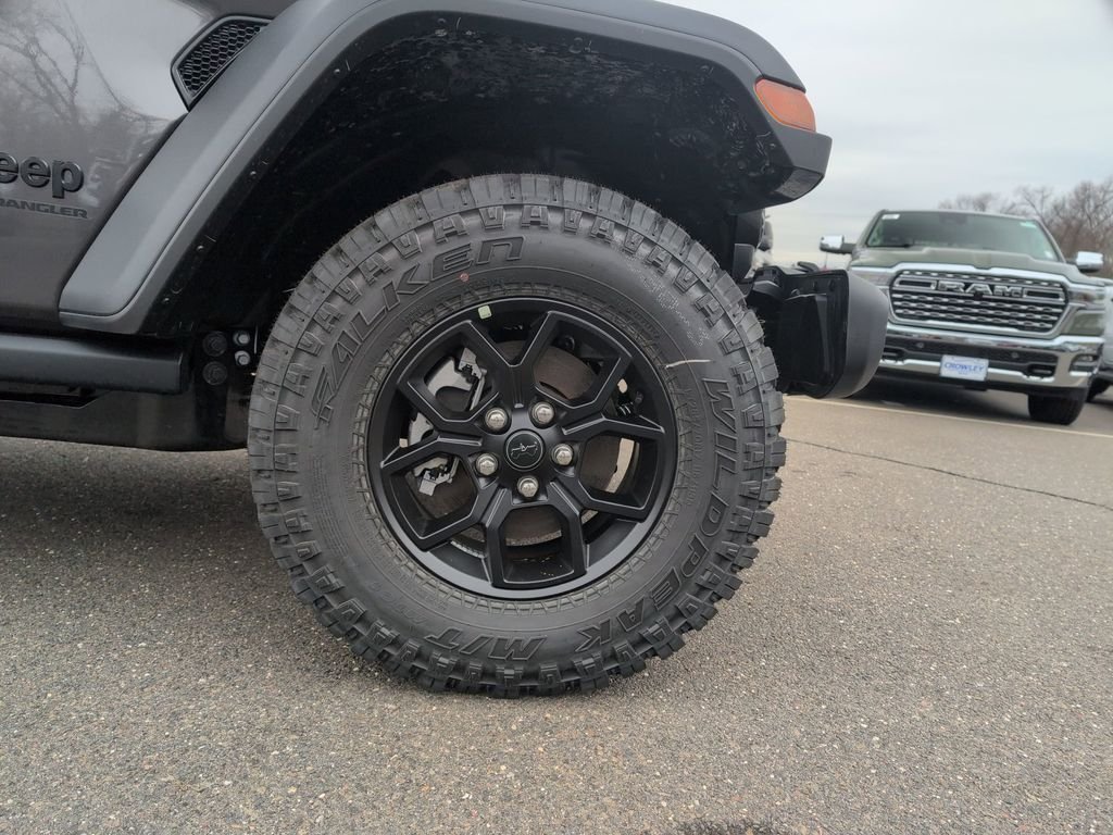 New 2026 Granite Crystal Metallic Clear-Coat Exterior Paint Jeep Willys image 8