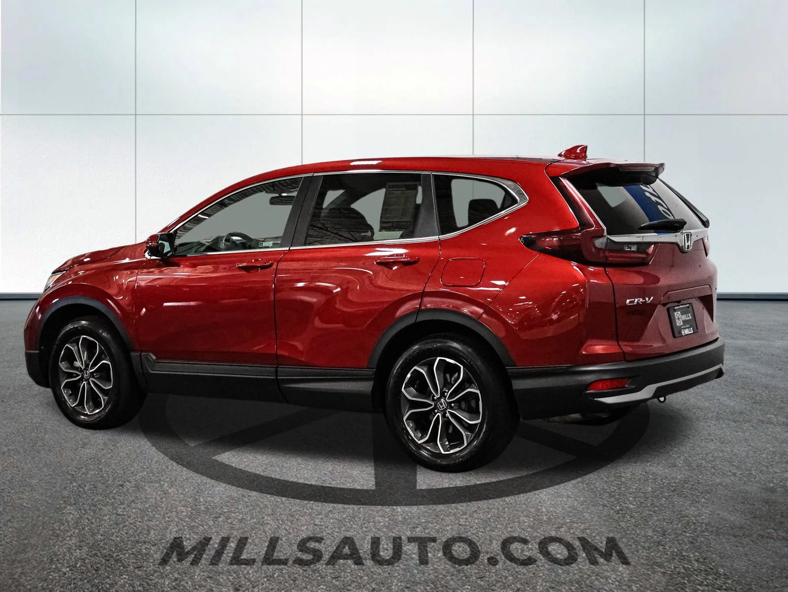 Certified Used 2022 Radiant Red Metallic Honda AWD EX image 4