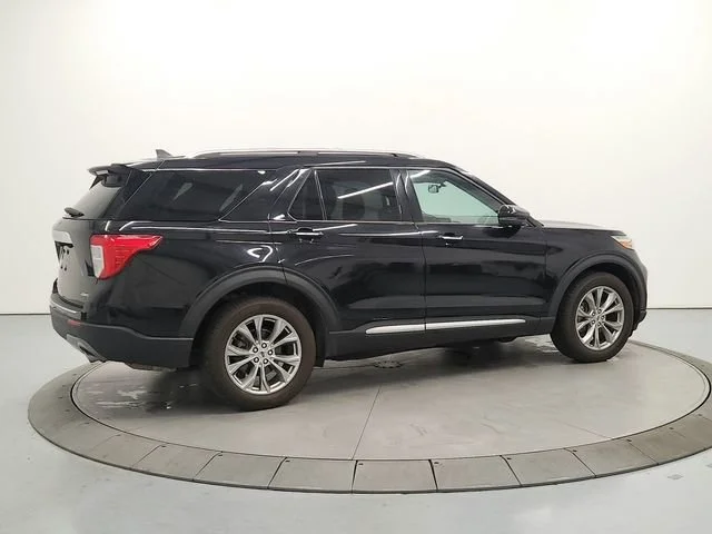 Used 2021 Agate Black Metallic Ford Limited image 7