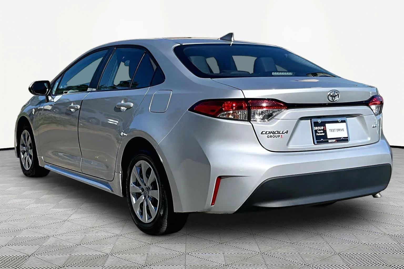 Used 2025 Classic Silver Metallic Toyota LE image 12