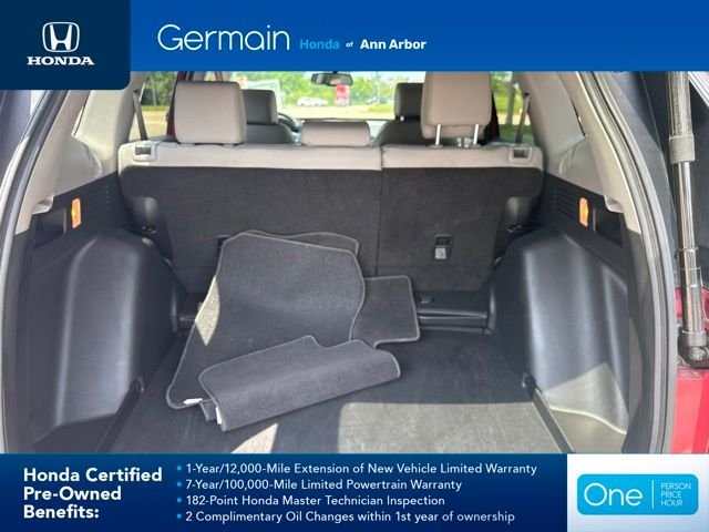 Certified Used 2021 Radiant Red Metallic Honda AWD EX-L image 10