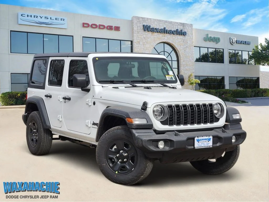 New 2026 Bright White Clear-Coat Exterior Paint Jeep Sport image 1
