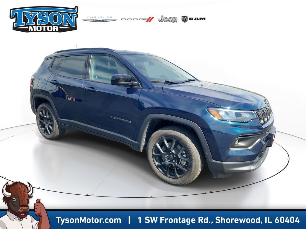 New 2026 Fathom Blue Pearl Coat Jeep Latitude image 1