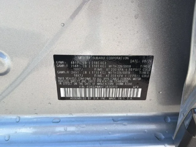 New 2026 ICE SILVER METALLIC Subaru Limited image 26