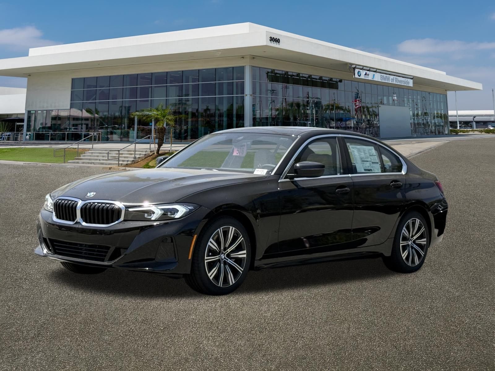 New 2026 Jet Black BMW 330i image 4