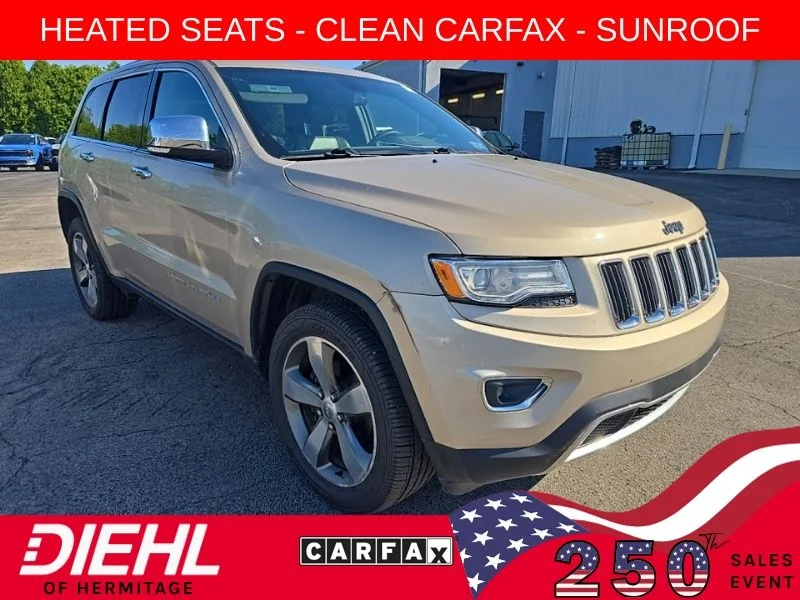 Used 2014 Beige Jeep Limited image 1