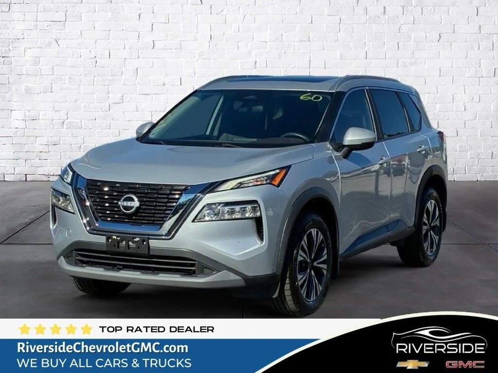Used 2023 Silver Nissan SV image 1