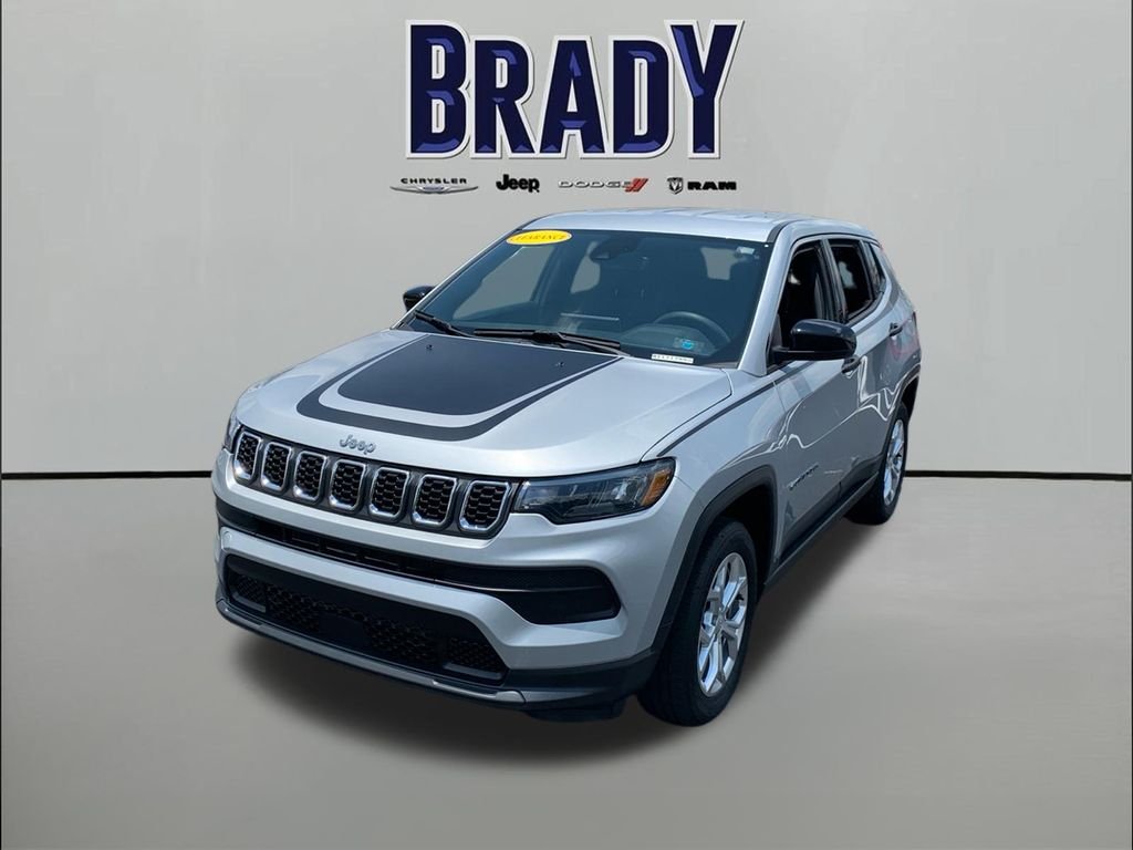 New 2024 Silver Zynith Metallic Clear-Coat Exterior Paint Jeep Sport image 3