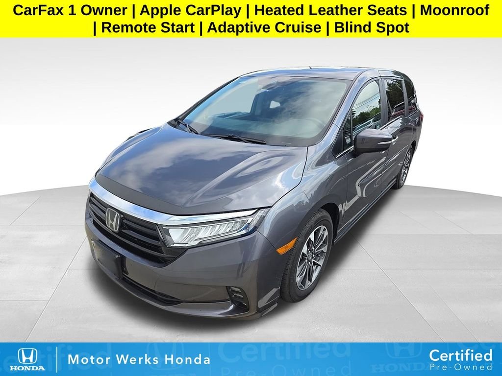 Certified Used 2023 Modern Steel Metallic Honda EX-L image 1