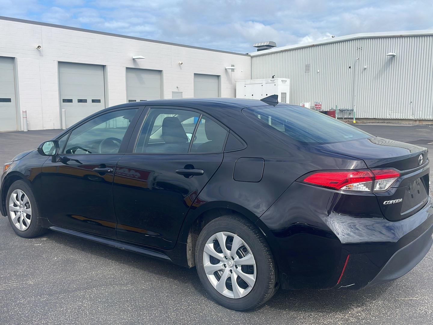 Certified Used 2024 Midnight Black Metallic Toyota LE image 10