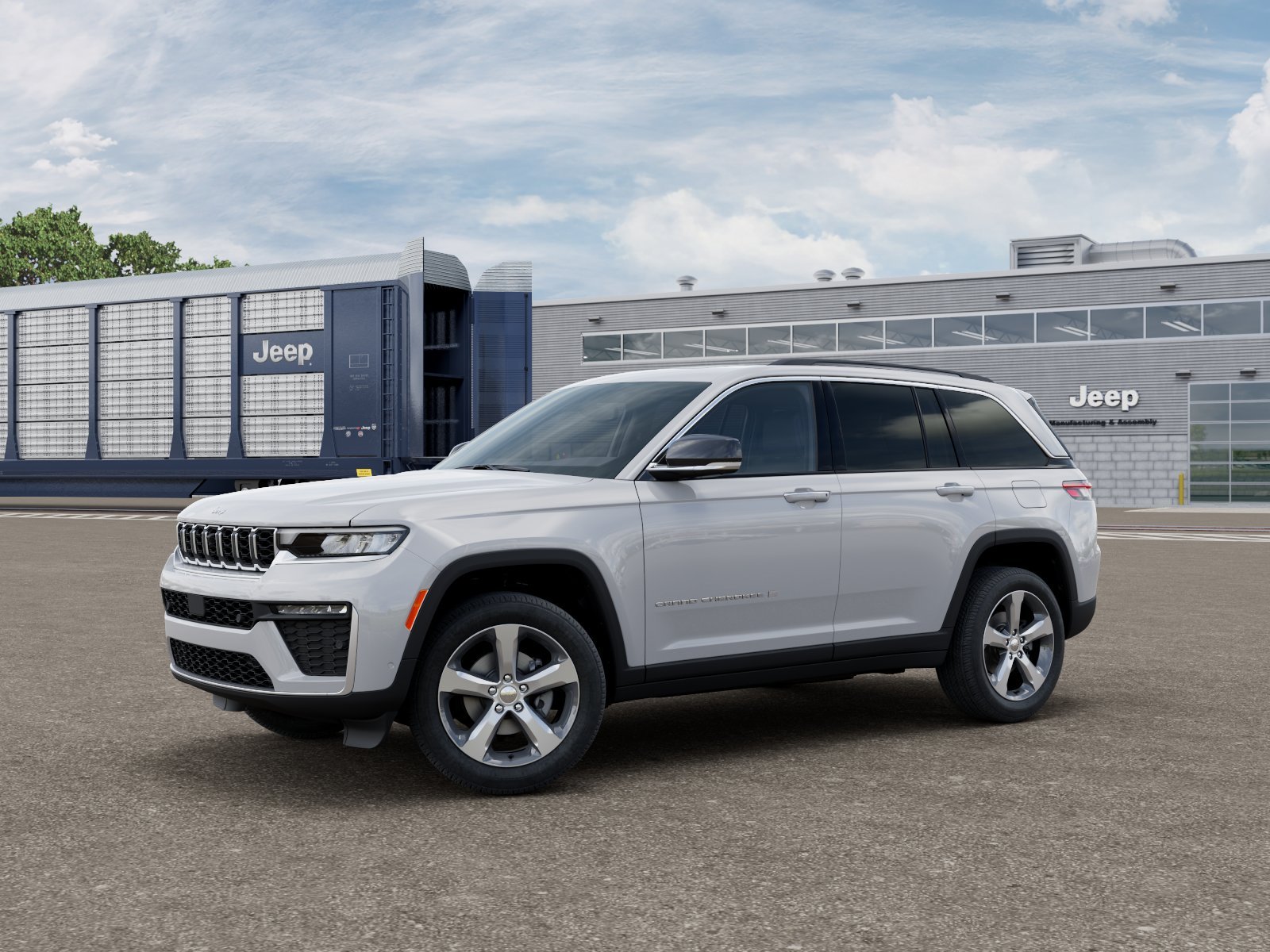 New 2026 Bright White Clearcoat Jeep Limited image 2