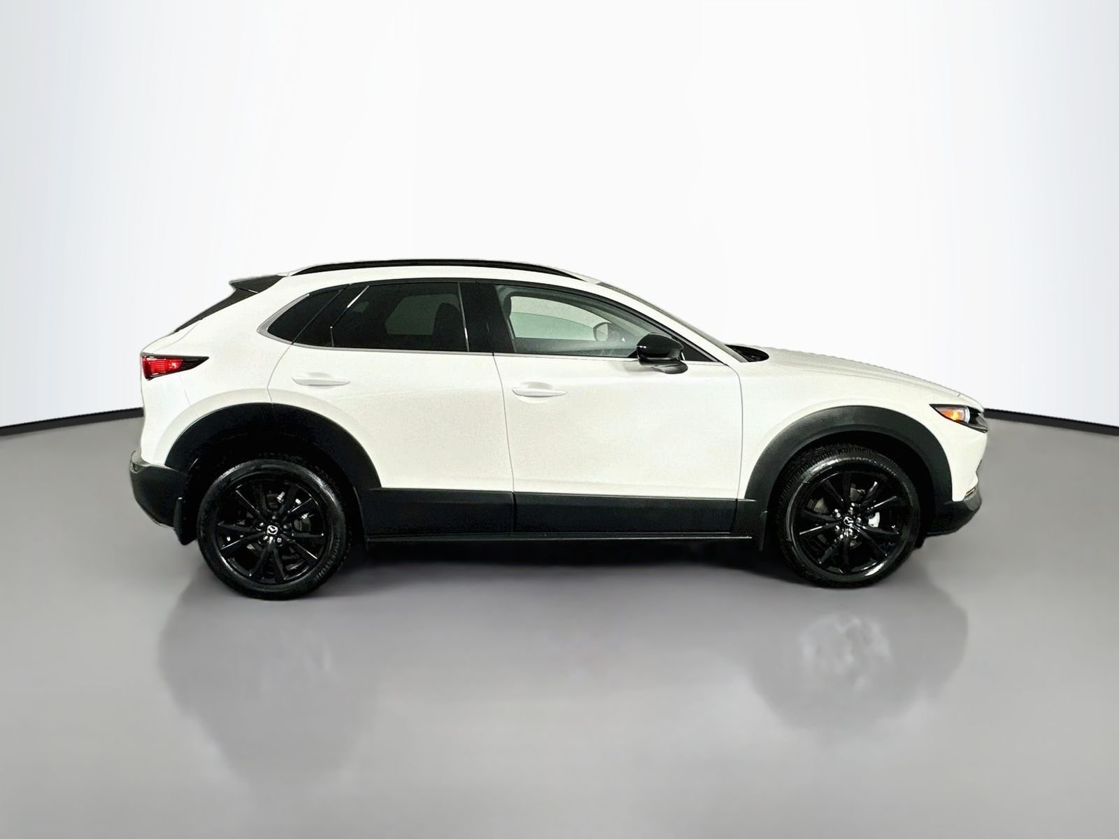 Certified Used 2025 Snowflake White Pearl Mazda 2.5 Turbo Premium Plus Package Sunroof Radar Cruise CarPlay image 8