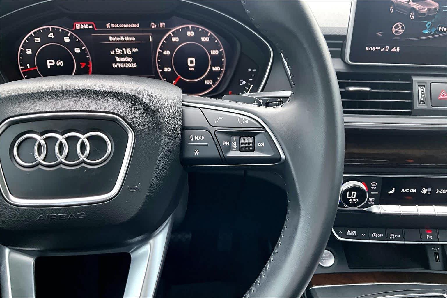 Used 2018 Manhattan Gray Metallic Audi Tech Premium Plus image 25