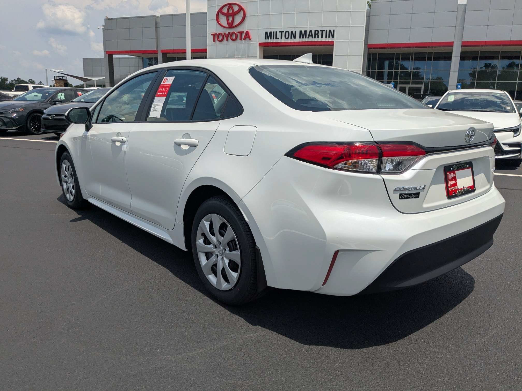 New 2026 Wind Chill Pearl Toyota LE image 6