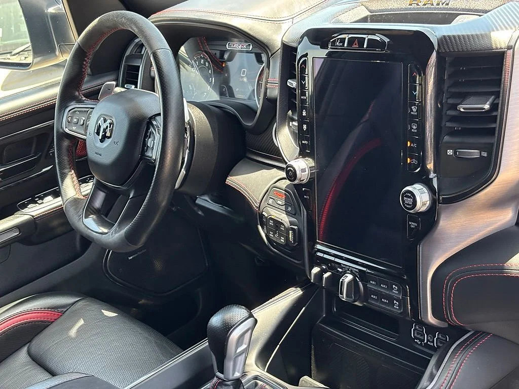 Used 2022 Bright White Clear Coat Ram TRX image 32