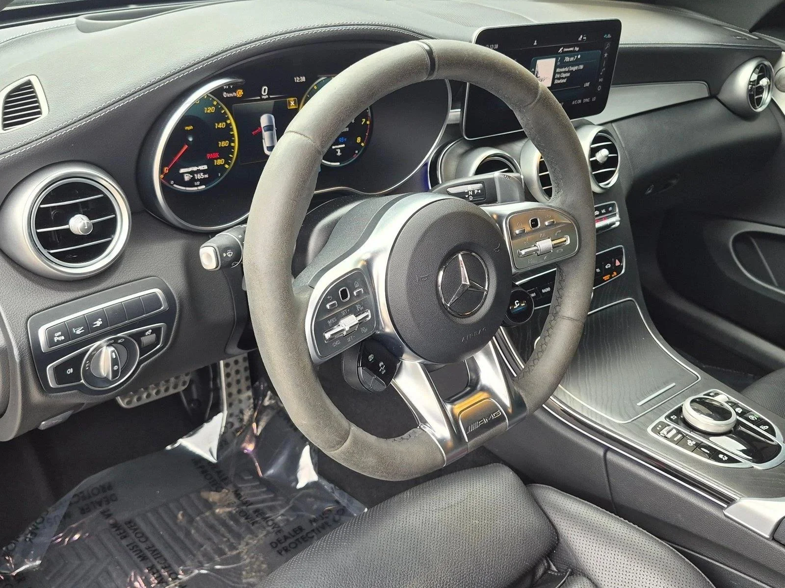 Used 2022 Obsidian Black Metallic Mercedes-Benz AMG® C 43 image 10