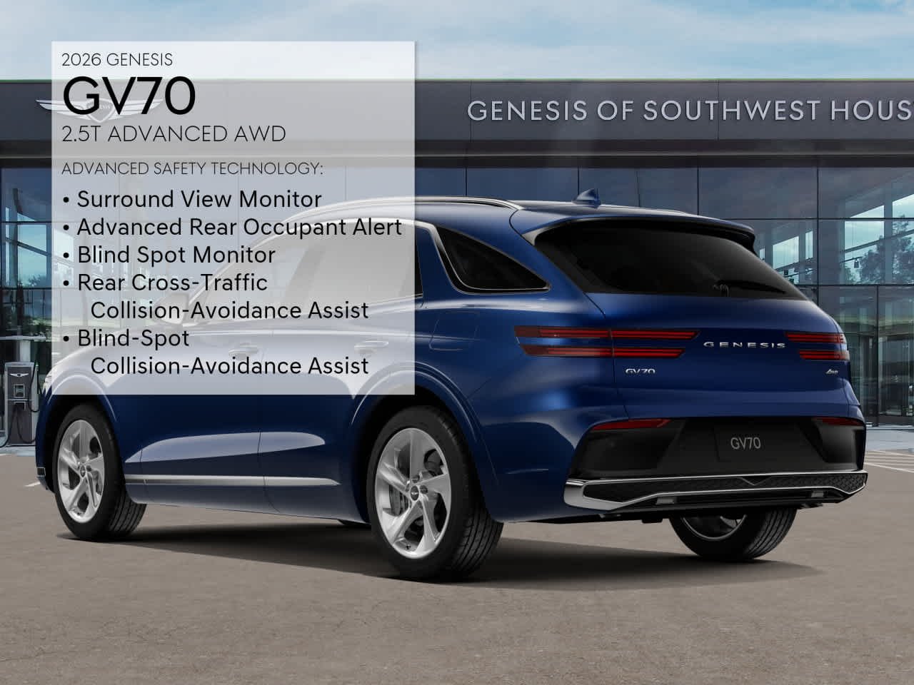 New 2026 Capri Blue Genesis 2.5T ADVANCED image 7