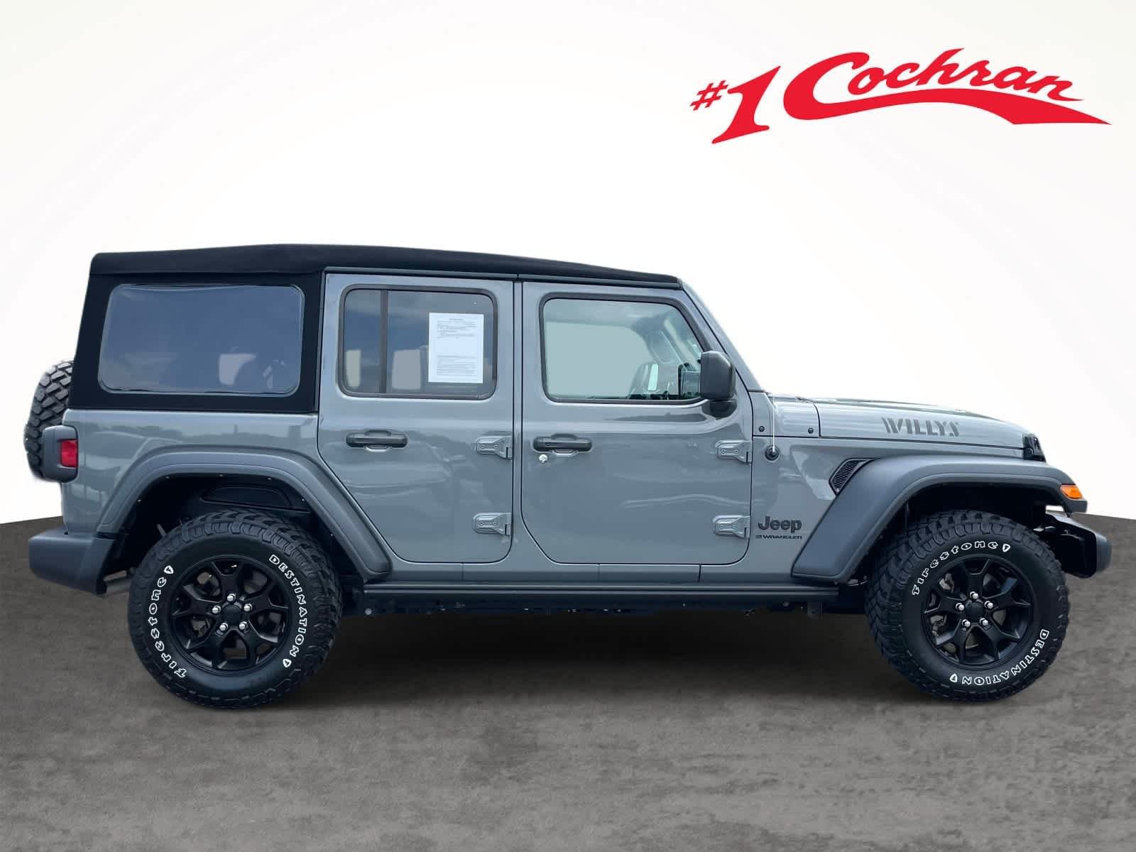Used 2023 Sting-Gray Clearcoat Jeep Willys image 8