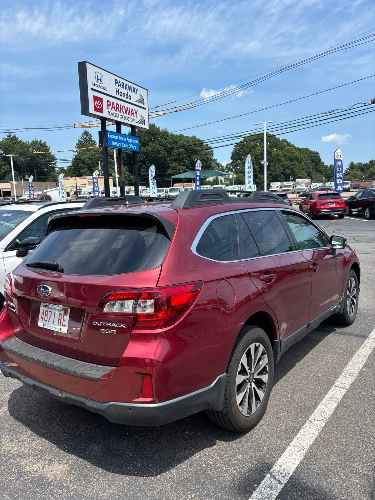 Used 2017 Red Subaru 3.6R image 6
