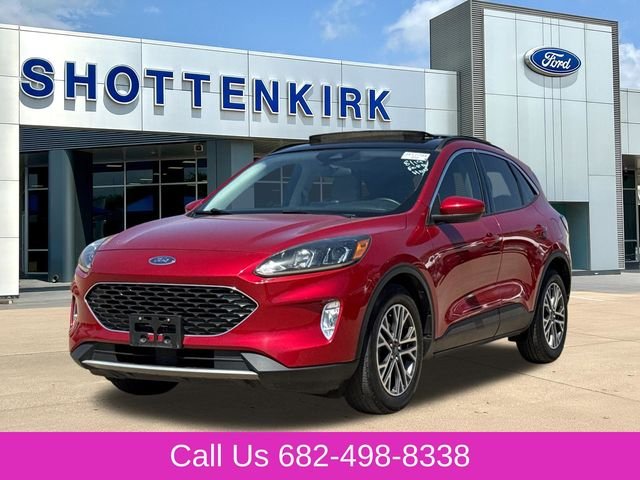 Used 2022 Red Ford SEL image 3