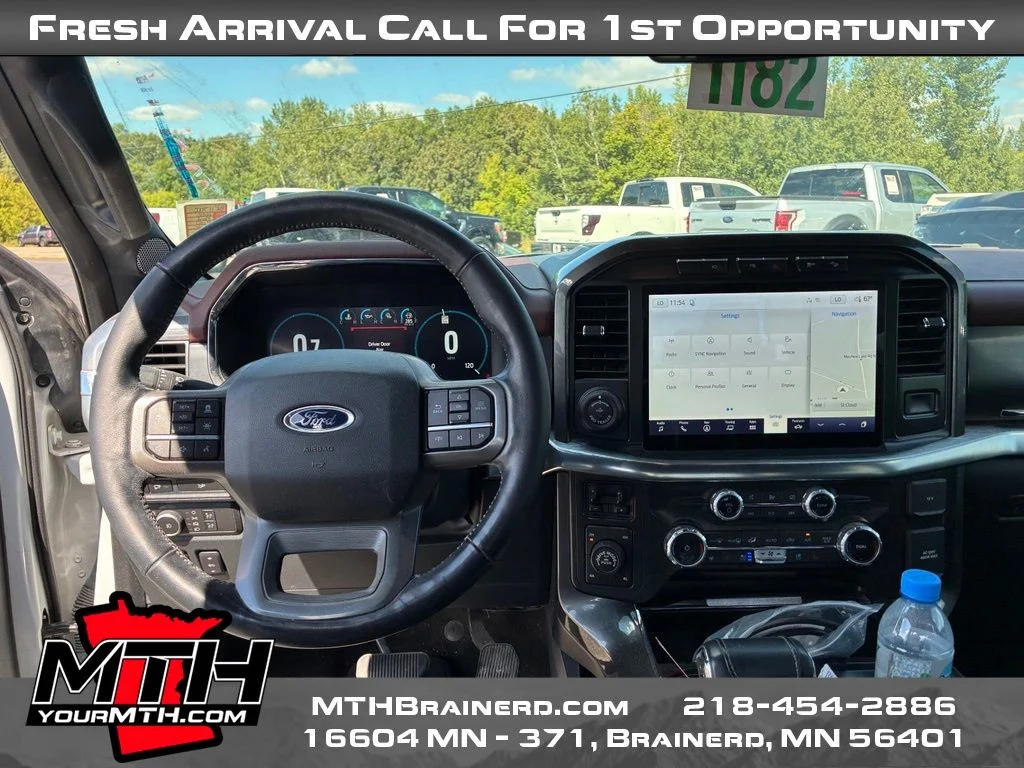 Certified Used 2022 White Ford Lariat image 11