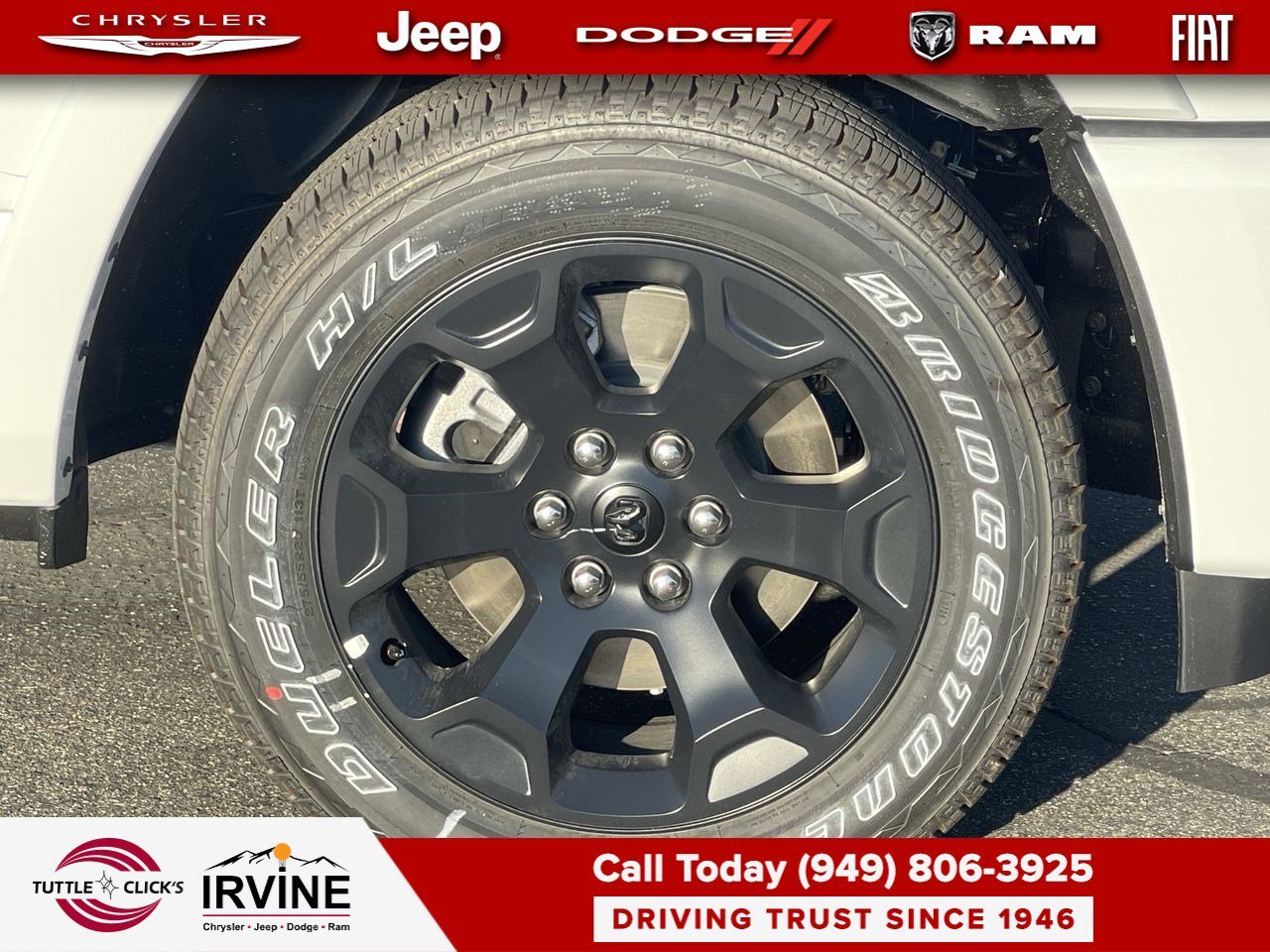 New 2026 Bright White Clearcoat RAM Big Horn image 10
