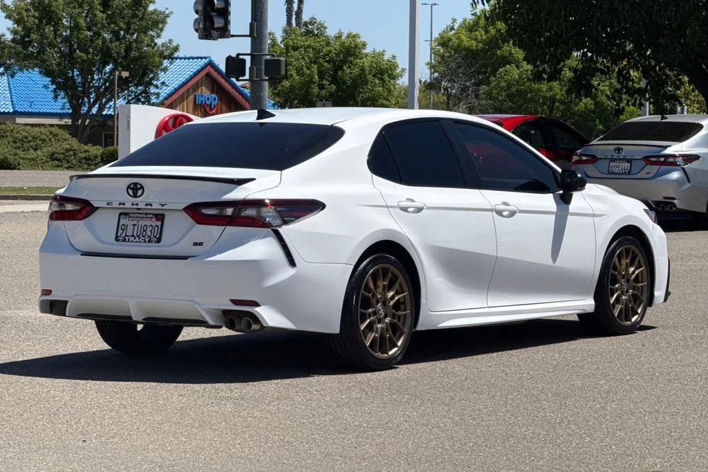 Used 2024 White Toyota SE Nightshade image 5