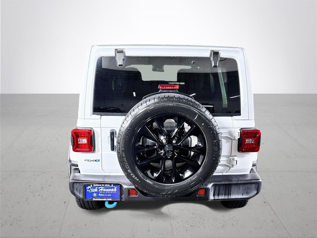 Certified Used 2024 White Jeep Sahara 4xe image 8