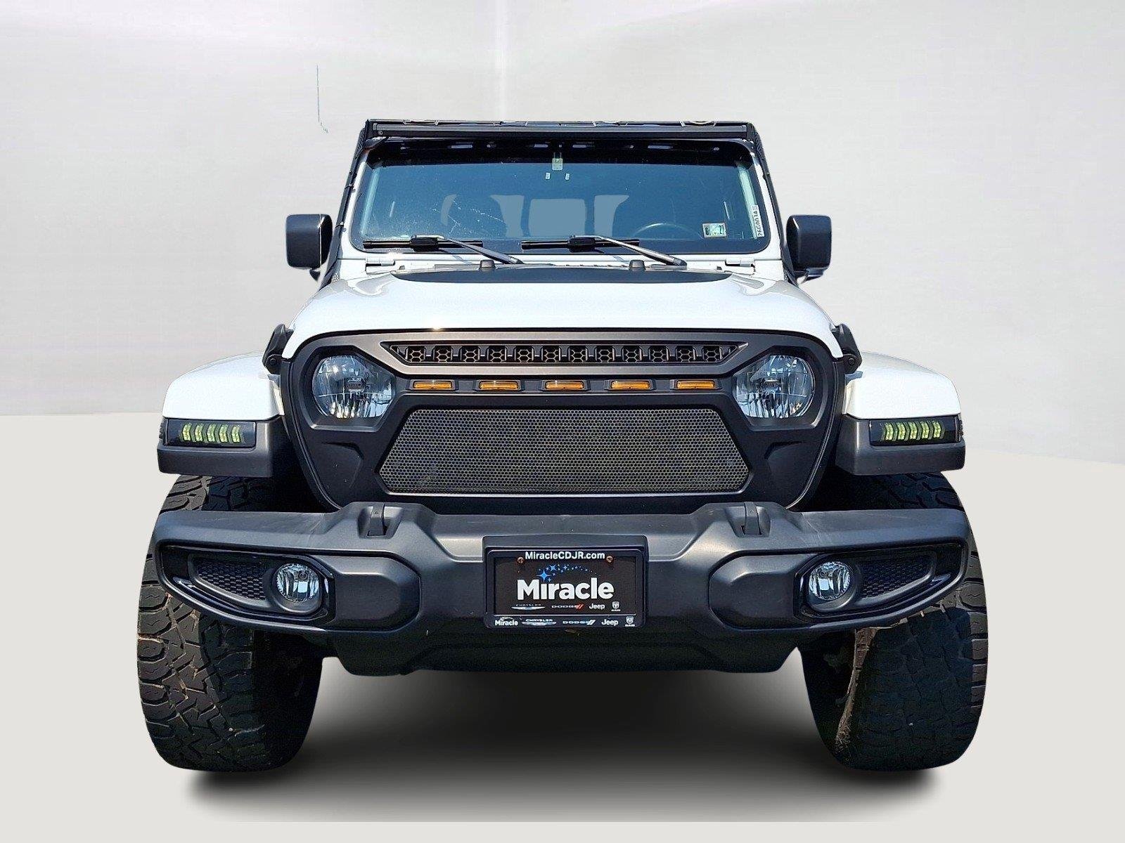 Used 2022 Bright White Clearcoat Jeep Willys Sport image 2