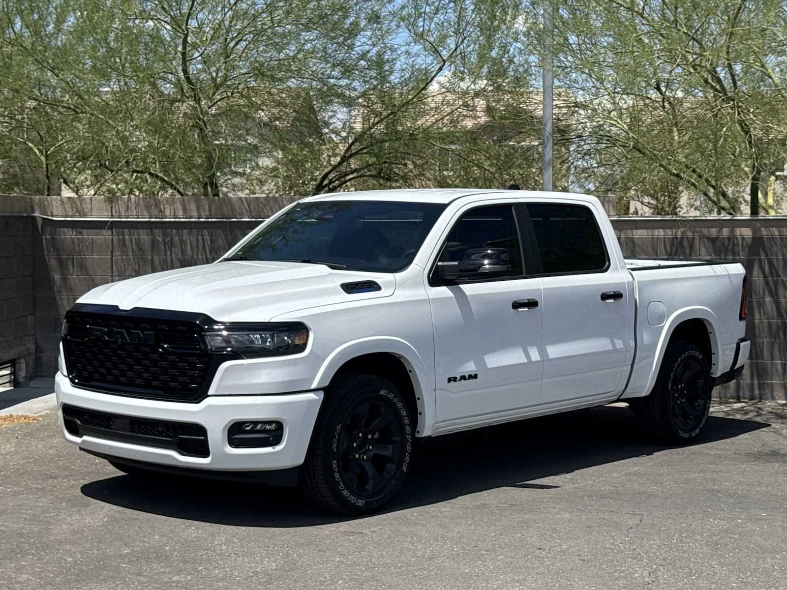 New 2026 Bright White Clearcoat RAM Big Horn image 4