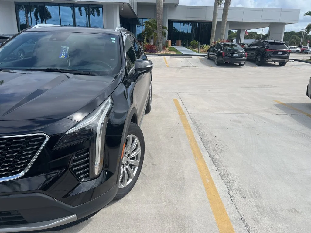 Used 2023 Stellar Black Metallic Cadillac Premium Luxury image 4