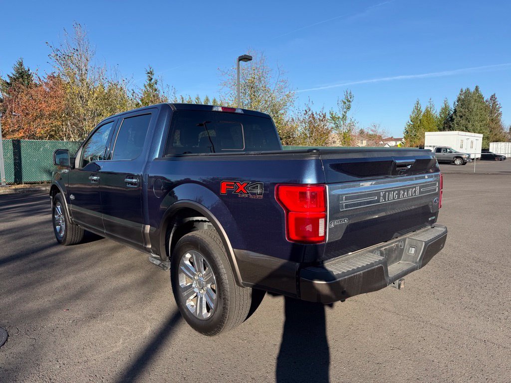 Used 2018 Blue Jeans Metallic Ford King Ranch image 5