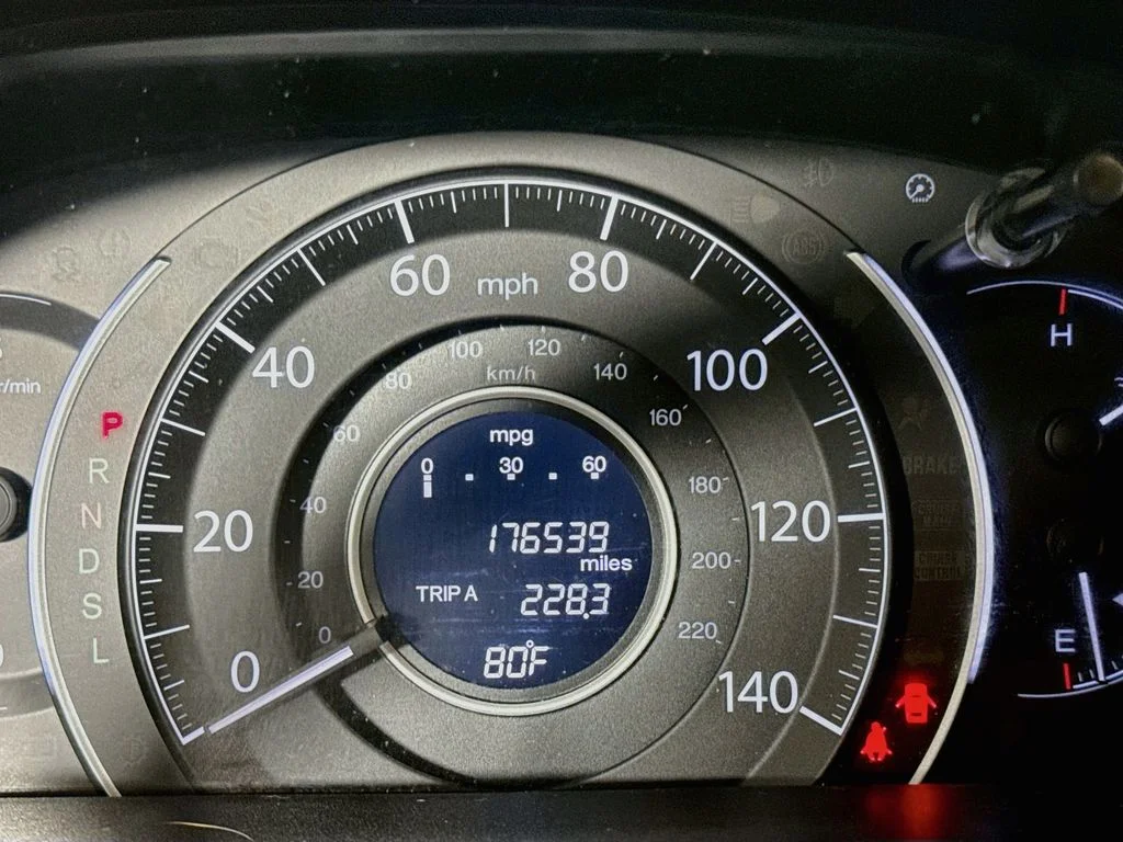 Used 2015 Obsidian Blue Pearl Honda LX image 12