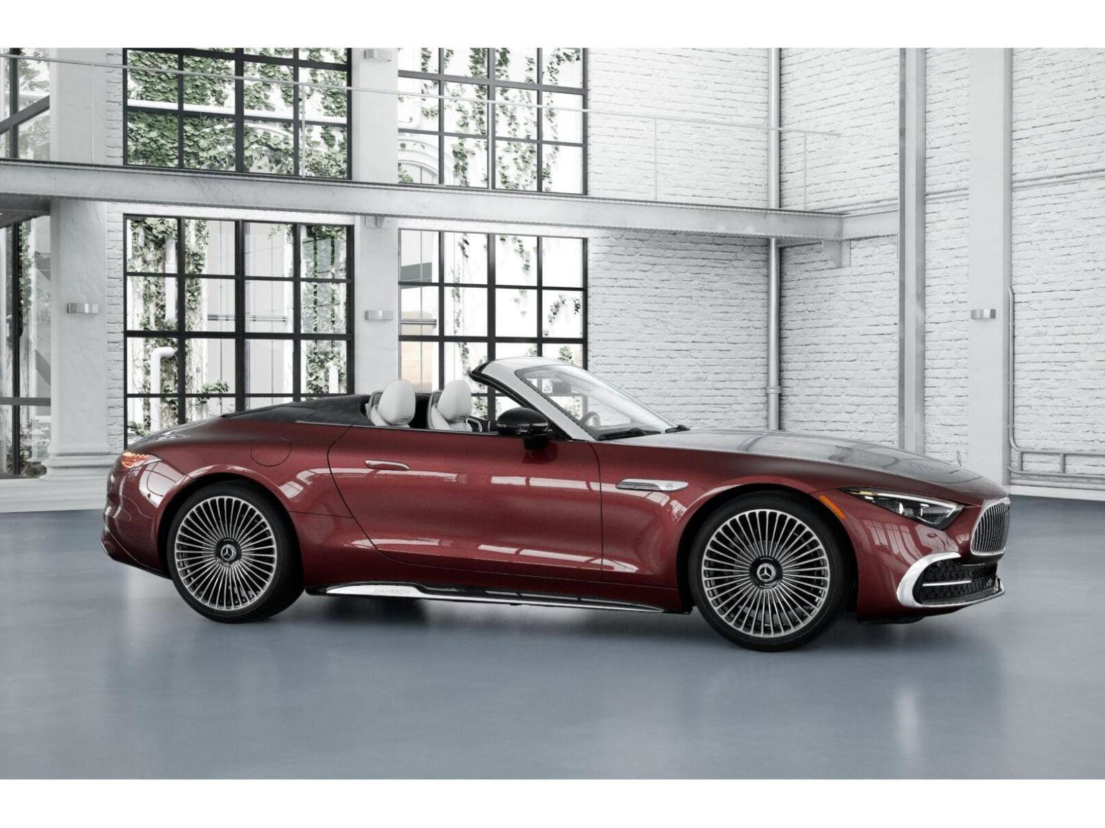 New 2026 MANUFAKTUR exclusive barolo red metallic Mercedes-Benz Maybach SL 680 Monogram Series image 14