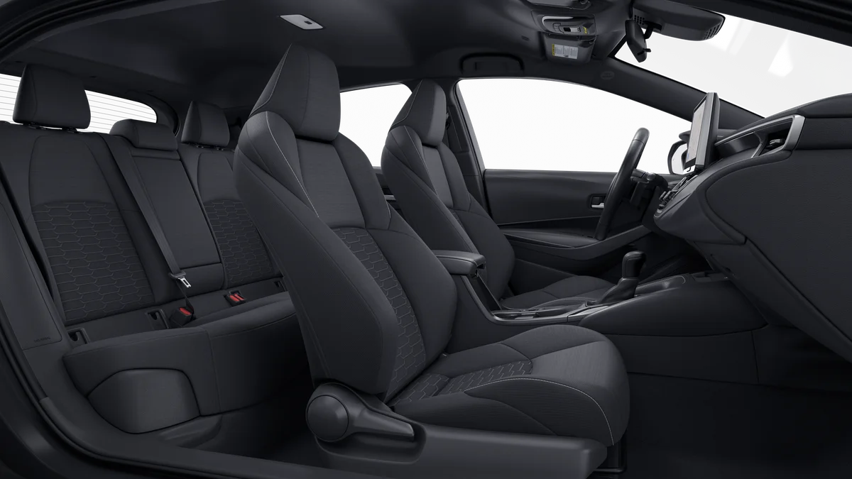 New 2027 Finish Line Red with Black roof Toyota SE image 20