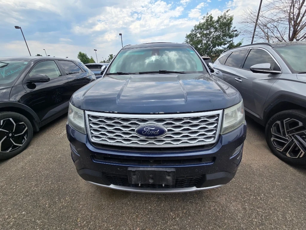 Used 2017 Blue Jeans Metallic Ford Platinum image 9
