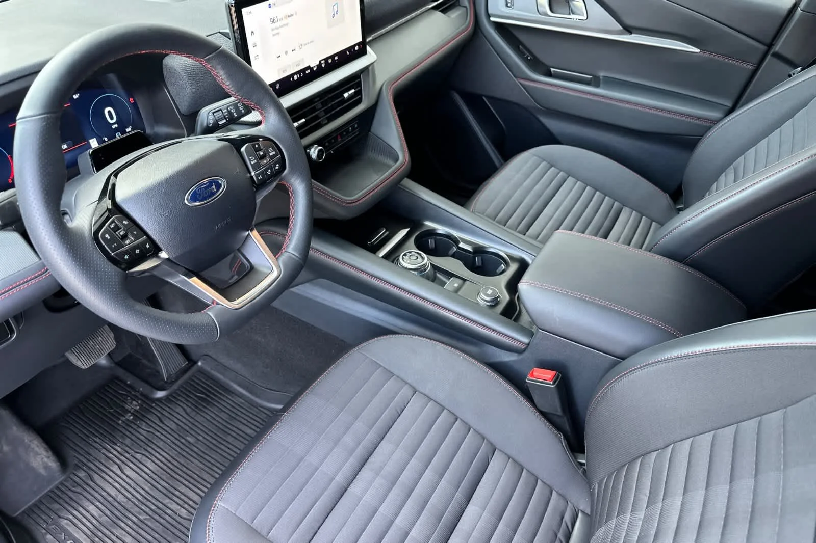 Certified Used 2025 Vapor Blue Metallic Ford ST-Line image 11