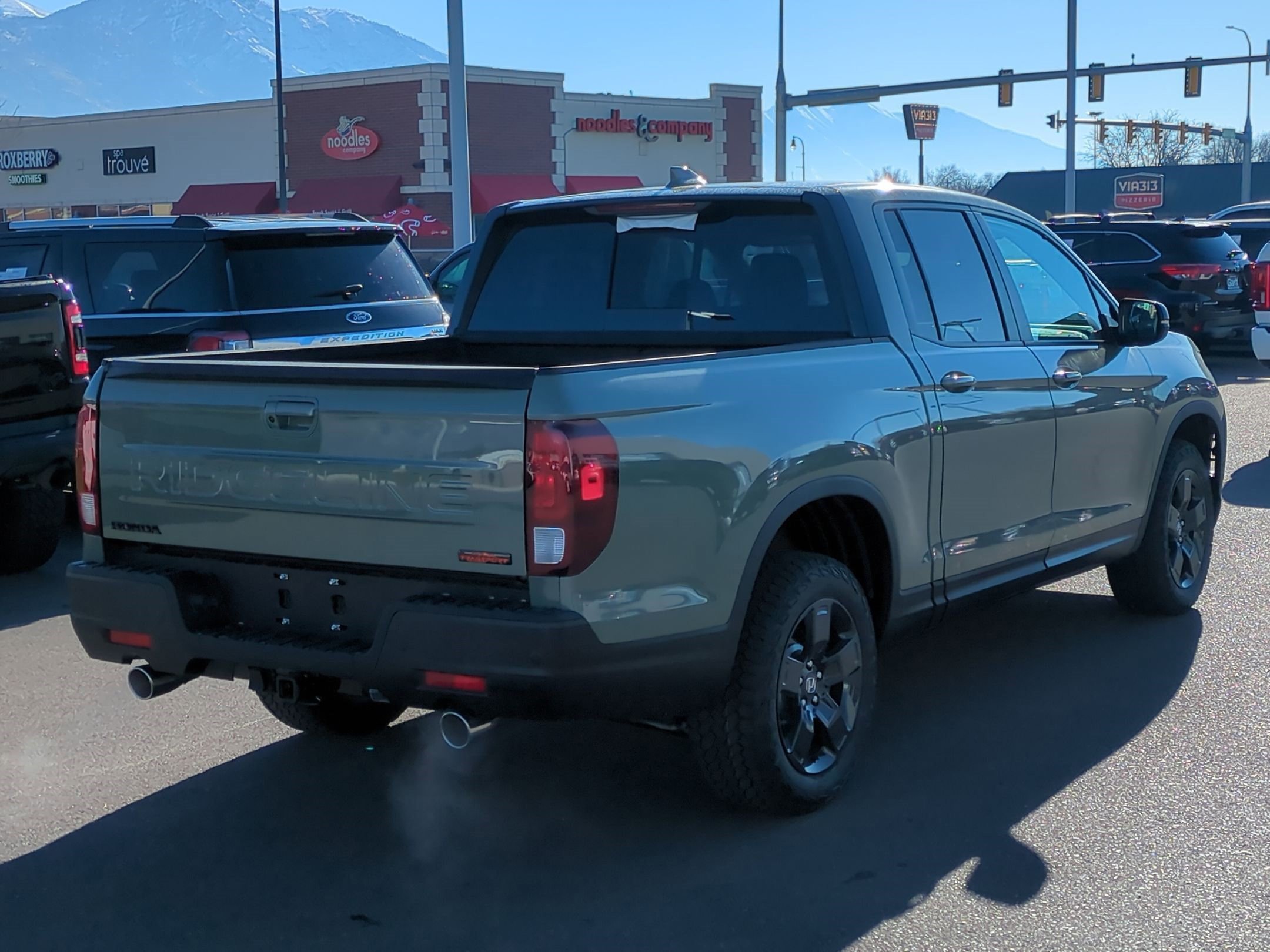 New 2026 Ash Green Metallic Honda TrailSport image 3