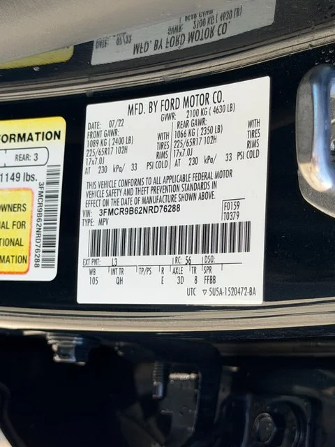 Certified Used 2022 Alto Blue Metallic Tinted Clearcoat Ford Big Bend image 40