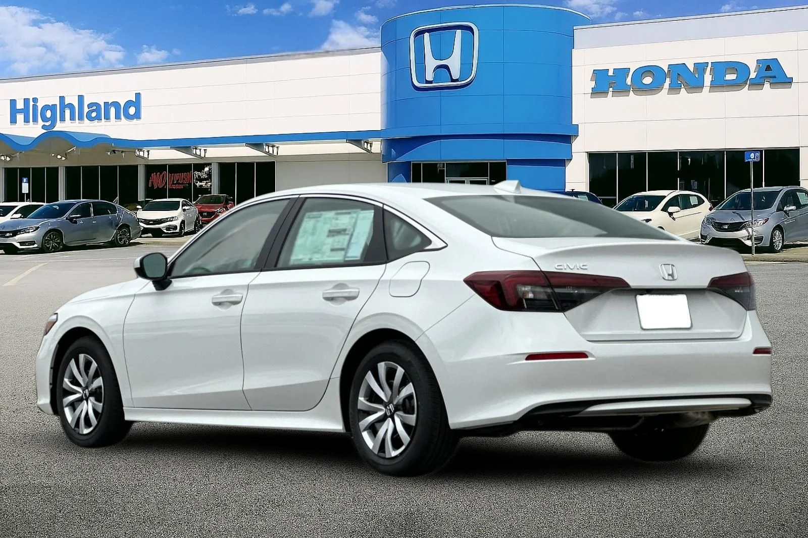 New 2026 White Honda LX image 3