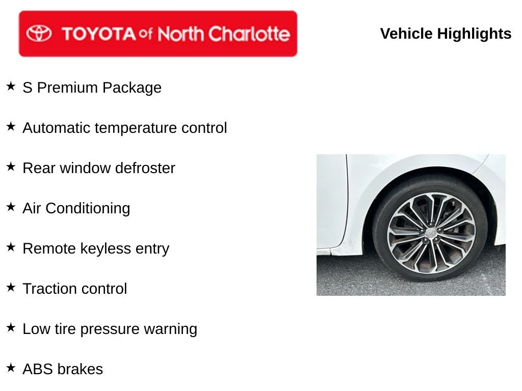 Used 2016 White Toyota S Premium image 5
